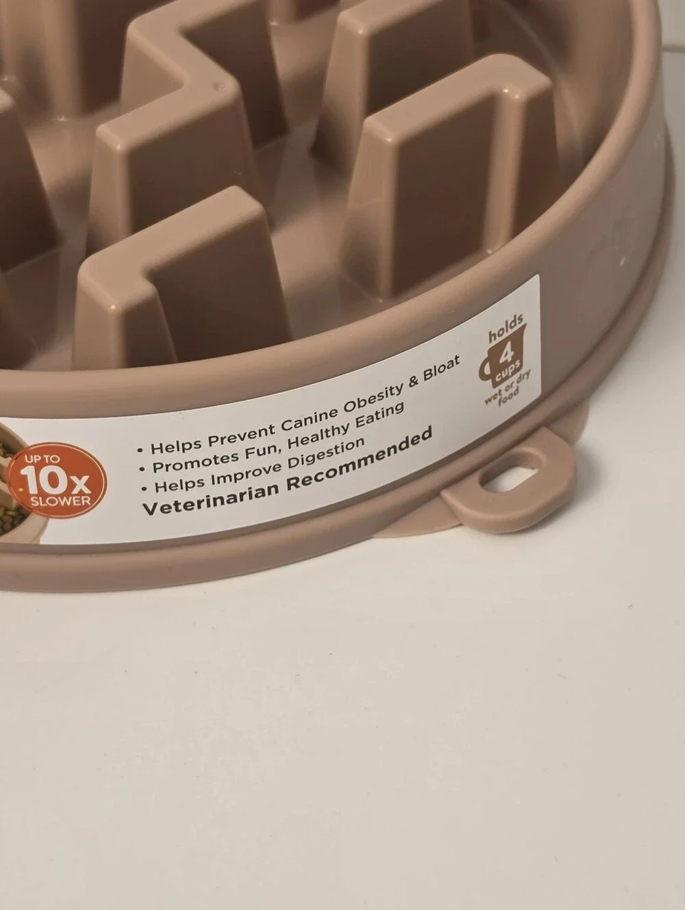 Outward Hound Dog Fun Feeder Wobble Slo Bowl New